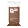 Colour mill fondant decorators dough chocolade bruin 250g bij cake, bake & love 2 Colour mill fondant decorators dough chocolade bruin 250g bij cake, bake & love 1