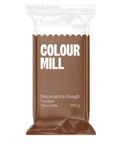 Colour Mill Fondant Decorators Dough Chocolade Bruin 250g