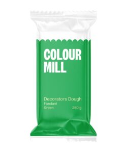 Colour Mill Fondant Decorators Dough Groen 250g