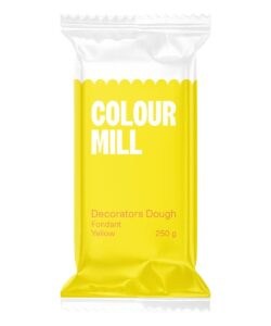Colour Mill Fondant Decorators Dough Geel 250g