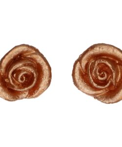 Funcakes fondant decoraties rozen bronze set/6 bij cake, bake & love 7