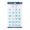 Loyal uitstekers mini alfabet hoofdletters set/26 bij cake, bake & love 2 Loyal uitstekers mini alfabet hoofdletters set/26 bij cake, bake & love 1