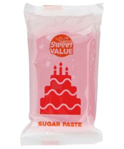 Sweet Value Fondant Rood 200 g