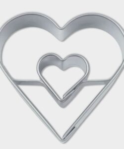 Städter Koekjesuitsteker Hart in Hart 4 cm