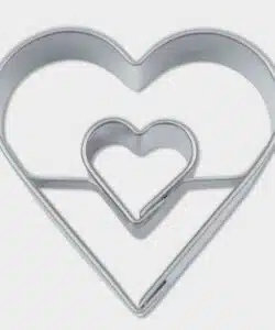 Städter Koekjesuitsteker Hart in Hart 4 cm