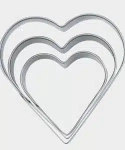 Städter Koekjesuitsteker set Hart 4/5/6 cm