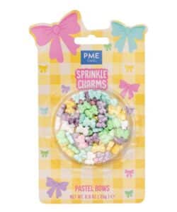 PME Sprinkle Charms Pastel Strikjes 25 gram