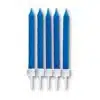 Städter kaarsjes blauw met houder 10 stuks bij cake, bake & love 2 Städter kaarsjes blauw met houder 10 stuks bij cake, bake & love 1