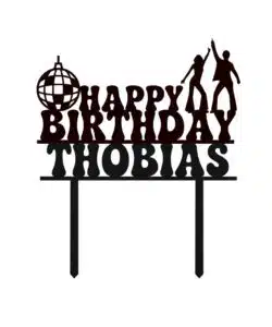 Gepersonaliseerde Taarttopper Disco