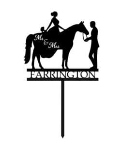 Gepersonaliseerde Taarttopper Amazon Bride