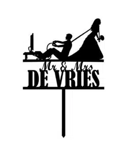 Gepersonaliseerde Taarttopper Gamer Groom