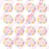 Eetbare cupcakeprint happy easter pastel bunny's - 24 cupcake rondjes bij cake, bake & love 2 Eetbare cupcakeprint happy easter pastel bunny's - 24 cupcake rondjes bij cake, bake & love 1