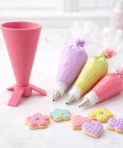 Klein formaat spuitzakhouder bij cake, bake & love 5