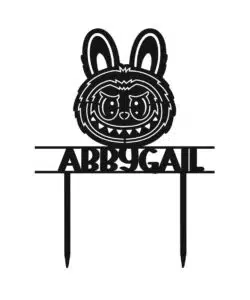 Gepersonaliseerde Taarttopper Labubu