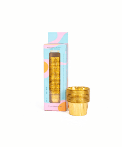 Azucren Mini Party Cups Goud pk/50