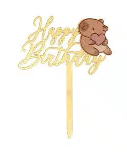 Caketopper Happy Birthday Capibara