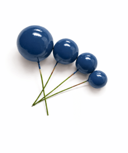 Cake Bubbles Royal Blue pk/4