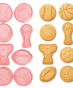 Ballen en Troffee uitstekers set 8
