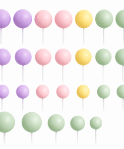 Cake Bubbles Pastel Mix pk/20