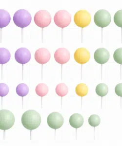 Cake Bubbles Pastel Mix pk/20