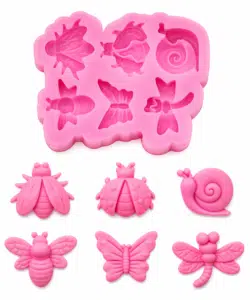 Silconen mal insecten bij cake, bake & love 7