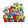 Caketopper mario brothers happy birthday bij cake, bake & love 4 Caketopper mario brothers happy birthday bij cake, bake & love 3