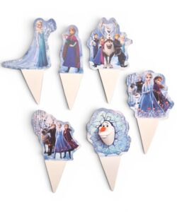 Cupcake Prikkers Frozen versie 2 pk/24