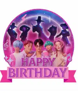 Caketopper Happy Birthday Sanja Boys