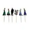 Cupcake prikkers frozen versie 2 pk/24 bij cake, bake & love 2 Cupcake prikkers frozen versie 2 pk/24 bij cake, bake & love 1