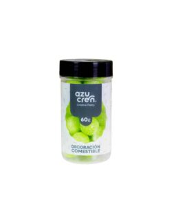 Alternative view of Azucren Limoen Glitter Parels 60 gram