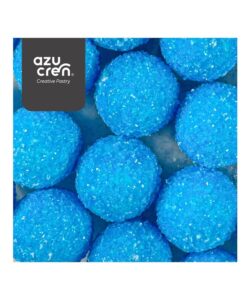 Azucren Baby Blauwe Glitter Parels 60 gram