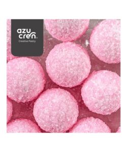 Alternative view of Azucren Baby Roze Glitter Parels 60 gram