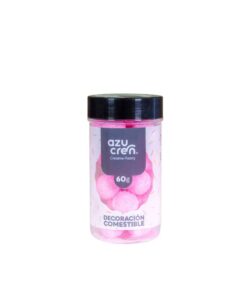 Azucren Baby Roze Glitter Parels 60 gram