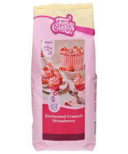FunCakes Mix voor Enchanted Cream® Aardbei 900g