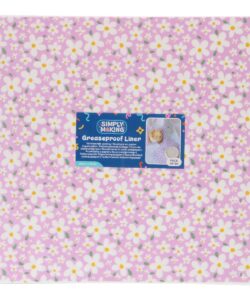 Simply Making Bento Box Liner Spring Flowers 25x25 cm pk/50