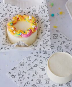 Alternative view of Simply Making Bento Box Liner Baking Fun 25x25 cm pk/50