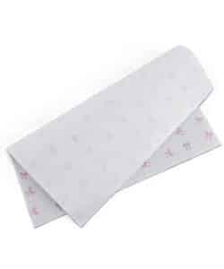 Alternative view of Sugar & Cakes Bento Box Liner Pink Bows 25x25 cm pk/50