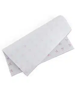 Sugar & cakes bento box liner pink bows 25x25 cm pk/50 bij cake, bake & love 7