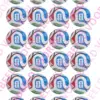 Eetbare cupcakeprint wk-voetbal - 24 cupcake rondjes bij cake, bake & love 2 Eetbare cupcakeprint wk-voetbal - 24 cupcake rondjes bij cake, bake & love 1