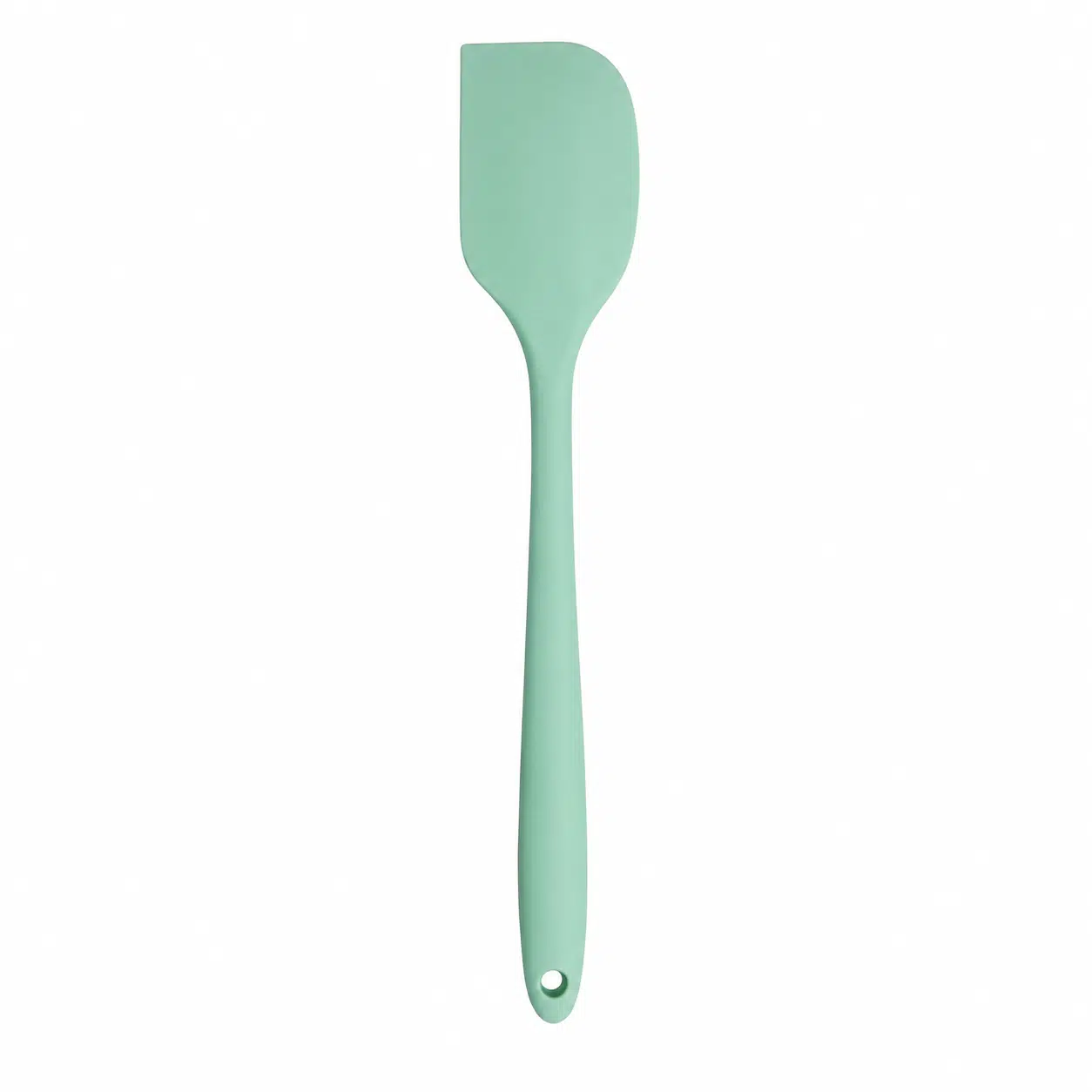 Siliconen spatel mint groen small 21 cm bij cake, bake & love 3 Siliconen spatel mint groen small 21 cm