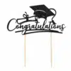 Papieren taarttopper congratulations zwart bij cake, bake & love 2 Papieren taarttopper congratulations zwart bij cake, bake & love 1