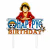 One piece caketopper happy birthday bij cake, bake & love 4 One piece caketopper happy birthday bij cake, bake & love 3