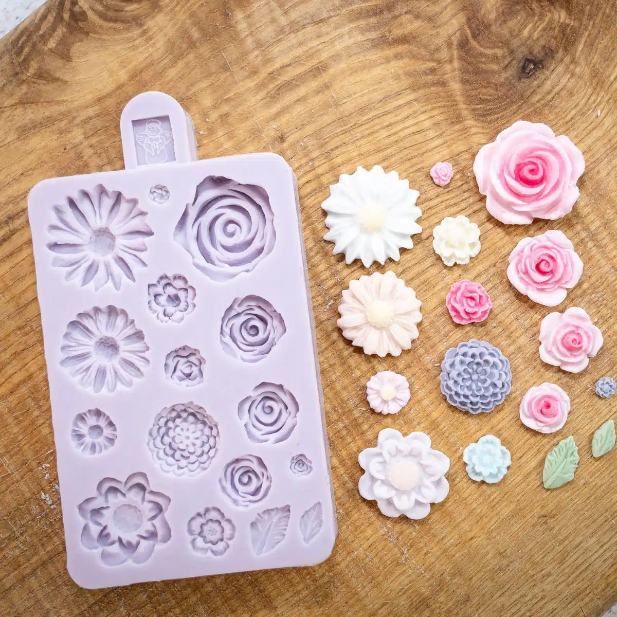 Karen davies siliconen mal – miniature flowers