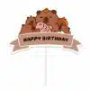 Capibara caketopper happy birthday bij cake, bake & love 4 Capibara caketopper happy birthday bij cake, bake & love 3