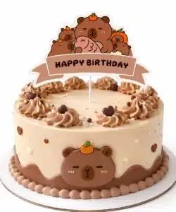 Capibara caketopper happy birthday bij cake, bake & love 7