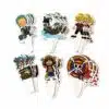 One piece cupcake prikkers pk/24 bij cake, bake & love 4 One piece cupcake prikkers pk/24 bij cake, bake & love 3