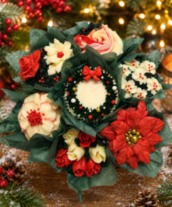 Workshop Botercrème Bloemen op Cupcakes Kerst Thema - donderdag 10 december 19:00
