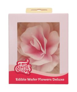Funcakes eetbare papieren bloemen deluxe roos pastella roze ombre large pk/1 bij cake, bake & love 10 Funcakes eetbare papieren bloemen deluxe roos pastella roze ombre large pk/1 bij cake, bake & love 9