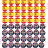 Eetbare sweets print wk spanje - 70 rondjes van 2,5 cm bij cake, bake & love 2 Eetbare sweets print wk spanje - 70 rondjes van 2,5 cm bij cake, bake & love 1