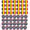 Eetbare sweets print wk belgië - 70 rondjes van 2,5 cm bij cake, bake & love 2 Eetbare sweets print wk belgië - 70 rondjes van 2,5 cm bij cake, bake & love 1